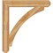 Ekena Millwork Thorton Craftsman Rough Sawn Bracket, Western Red Cedar, 6"W x 44"D x 48"H BKT06X44X48THR04RWR - alternate 4